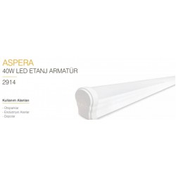 İNOLED  40w ASPERA LED ETANJ ARMATÜR 6500K