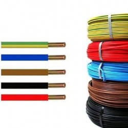 ÜNAL 1.5 MM2 NYA KABLO (KAHVE - MAVİ -SARIYEŞİL) 100 METRE