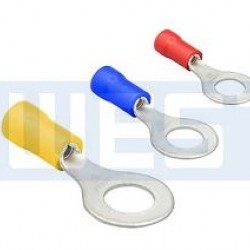 GWEST 0,50 - 1,50MM M6 YUVARLAK TİP İZOLELİ KABLO UCU